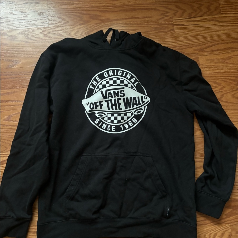 Vans Black 'Off The Wall' Hoodie